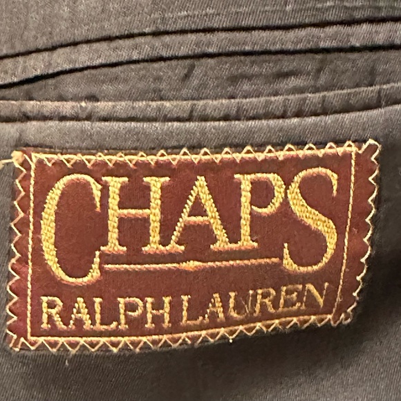 CHAPS RALPH LAUREN MENS BLAZER SIZE 40L GRAY PLAID SPORT COAT USA SUIT JACKET - Picture 8 of 11